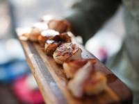 Bacon-wrapped scallops on the Fundy Footpath. |  <i>Guy Wilkinson</i>