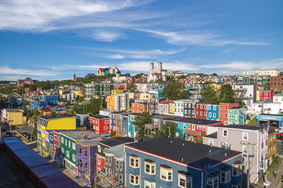 St. John's Cityscape