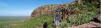 Trekking in to the stone country on the Nourlangie Massif, Kakadu |  <i>Rhys Clarke</i>