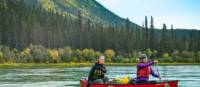 The gentle flow of the Yukon River is perfect for beginners