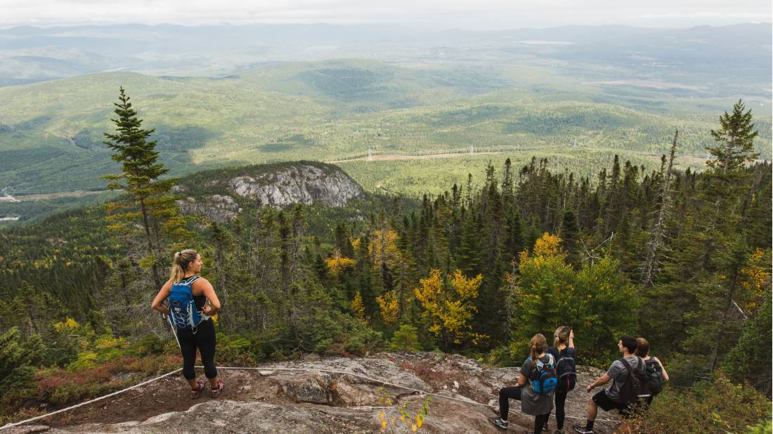 Views from Mount Morios, Charlevoix |  <i>Tourisme Charlevoix, BESIDE</i>