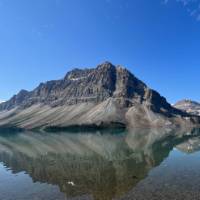 View from the trail on Bow Lake, Banff National Park | Kalaya Mckenzie