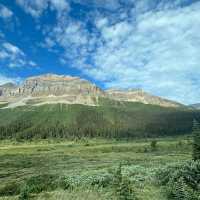 The scenery along the Icefields Parkway near Banff | Kalaya Mckenzie
