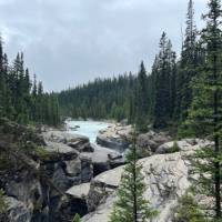 The Mistaya River formed this narrow canyon on its way to the North Saskatchewan River | Kalaya Mckenzie