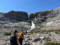 Hiking from Bow Lake towards Bow Glacier Falls |  <i>Kalaya Mckenzie</i>