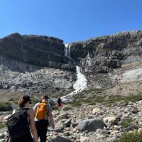 Hiking from Bow Lake towards Bow Glacier Falls | Kalaya Mckenzie