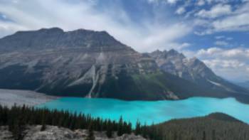 Gorgeous view from the Peyto Lake lookout | Kalaya Mckenzie