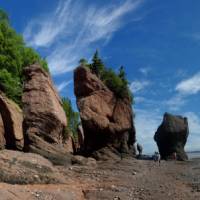 The fascinating carved sea stack formations at Hopewell Rocks | Graham Hobster