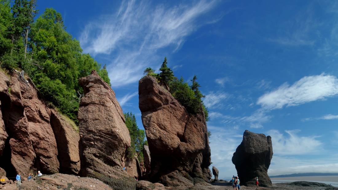 The fascinating carved sea stack formations at Hopewell Rocks |  <i>Graham Hobster</i>