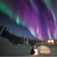 Make your own igloo during a winter Northern Lights Eco Escape | Martina Gebrovska