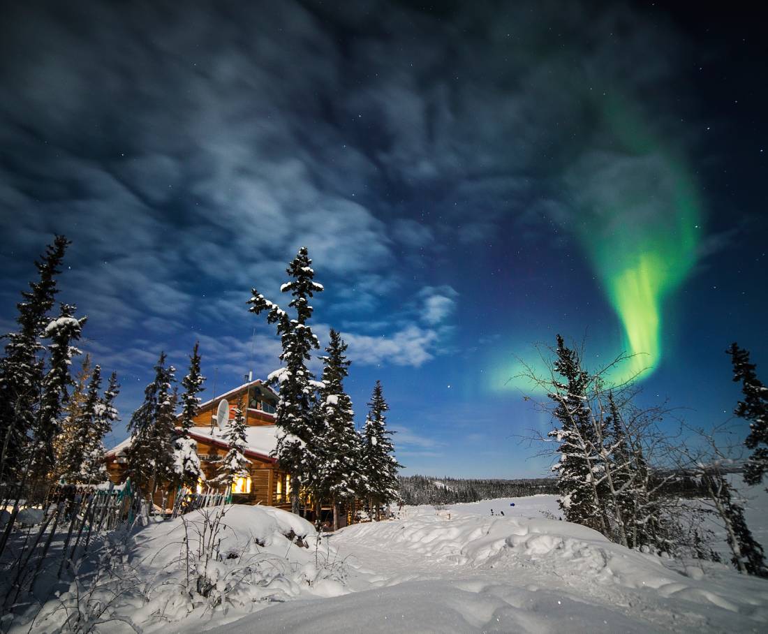 Winter at the eco-lodge near Yellowknife, Canada |  <i>Martina Gebrovska</i>