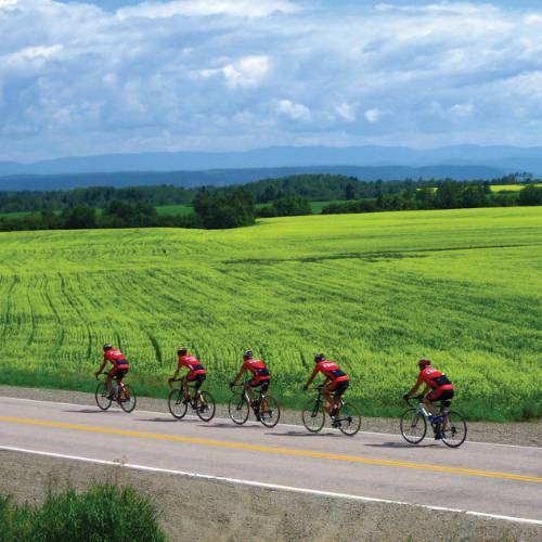 Self-Guided Cycle Veloroute Bleuets Quebec Great Canadian Trails