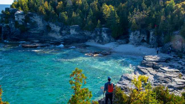 Unobstructed view of the Indian Head Cove | Pete Heck