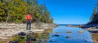 Beautiful rocky shoreline along the Bruce Trail | Pete Heck