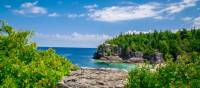 The Bruce Trail is one of Canada's most striking coastal hikes