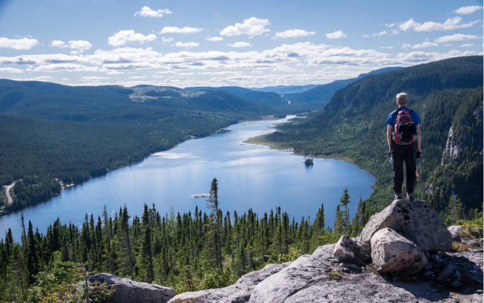 View atop Mont d'Ecluse, Charlevoix |  <i>Leigh McAdam</i>