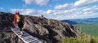 Bridges cross peaks and cut through forest on the Charlevoix Traverse | Pierre Bouchard