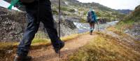 Retracing the steps of the Stampeders route over the Chilkoot Pass. | Mark Daffey