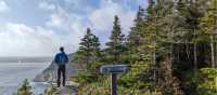 Enjoying the view at Church Cove lookout | Trevor Sauve