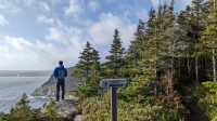 Enjoying the view at Church Cove lookout |  Trevor Sauve
