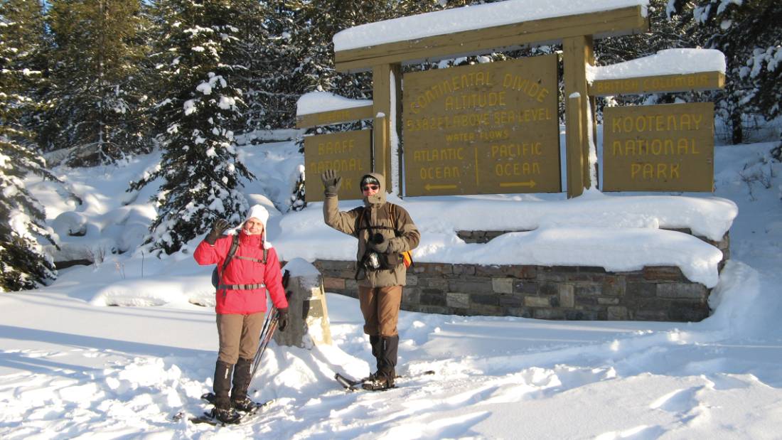 Winter walking at the Continental Divide |  <i>Gordon Stermann</i>