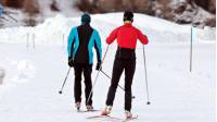 Cross-country skiing is a great way to enjoy winter