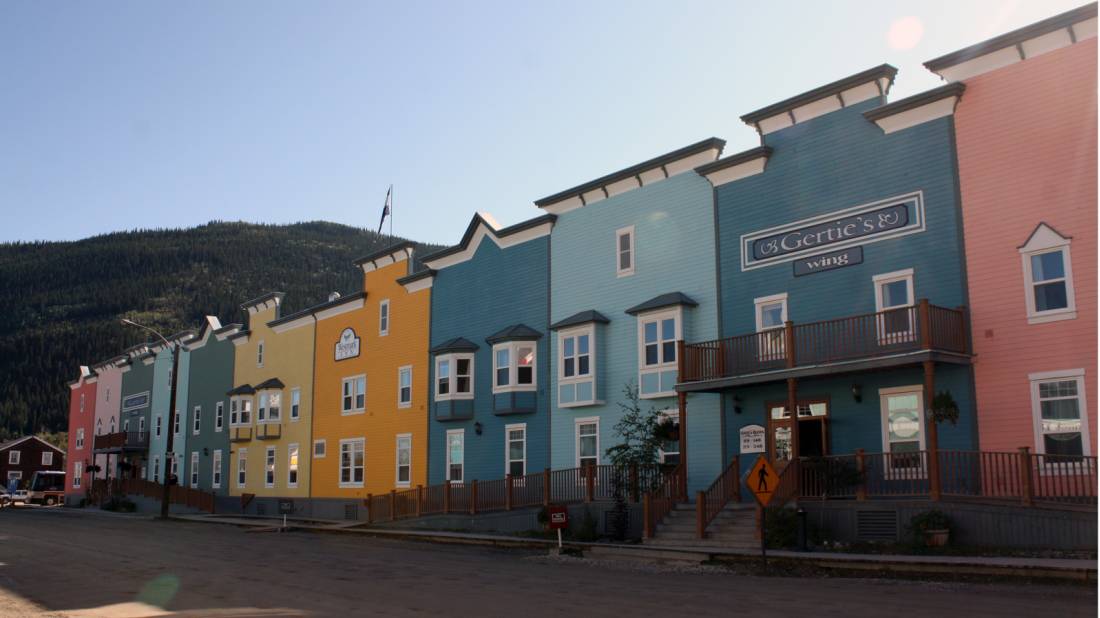 Enjoy the character and old-time charm of Dawson City