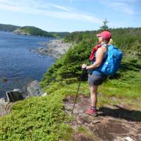 Hiking along the Atlantic Ocean on the East Coast Trail | Caroline Mongrain