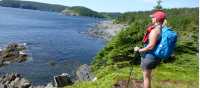 Hiking along the Atlantic Ocean on the East Coast Trail | Caroline Mongrain