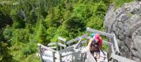 Stairway to Bawden Highlands, East Coast Trail | Caroline Mongrain