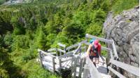 Stairway to Bawden Highlands, East Coast Trail |  <i>Caroline Mongrain</i>