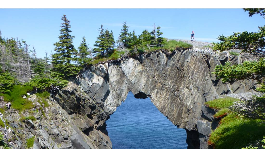 The day hike culminates at the massive Berry Head sea arch |  <i>Caroline Mongrain</i>