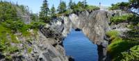 The day hike culminates at the massive Berry Head sea arch | Caroline Mongrain