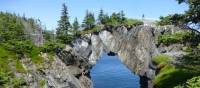 The day hike culminates at the massive Berry Head sea arch | Caroline Mongrain