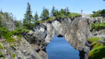 The day hike culminates at the massive Berry Head sea arch | Caroline Mongrain