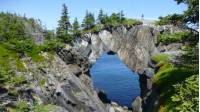 The day hike culminates at the massive Berry Head sea arch |  <i>Caroline Mongrain</i>