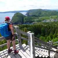 Spectacular view from the top of Bawdens Highland | Caroline Mongrain