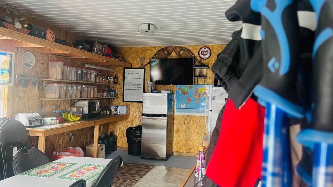 Fuel your hike at the Snack Shack, adjacent to your accommodation | <i>Robin Esrock</i>