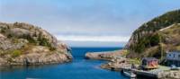 A small village along the Atlantic Ocean on the East Coast Trail