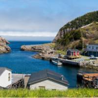 A small village along the Atlantic Ocean on the East Coast Trail