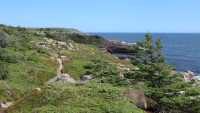 Wilderness hiking with coastal vistas |  Lisa Delorme