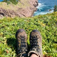 Lunch break with a breathtaking view of the Atlantic Ocean |  <i>Caroline Mongrain</i>