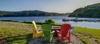 Sit back, relax, and enjoy the view from a charming B&B. | Sherry Ott