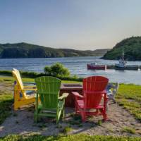 Sit back, relax, and enjoy the view from a charming B&B. | Sherry Ott