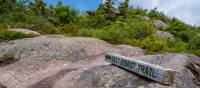 Trail marker on the Bawdens Highland | Sherry Ott