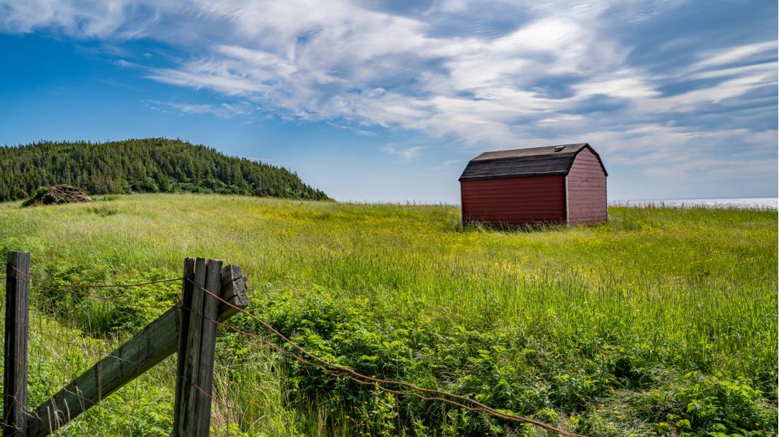 Beautiful country barn on our way to the Spurwink Trail |  <i>Sherry Ott</i>