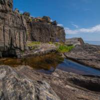 Spectacular rock formation along the East Coast Trail | Sherry Ott