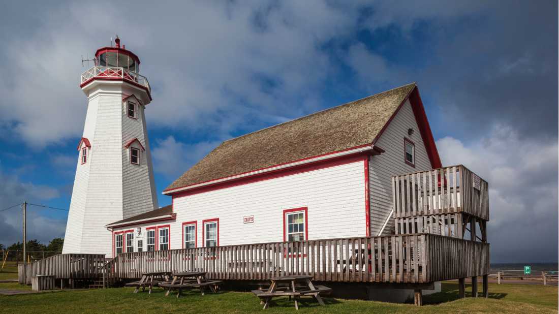 East Point Lighthouse, where the ride ends and the waters meet