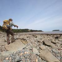 Walking on the remote Fundy Coast during low tide | Guy Wilkinson