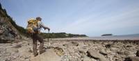 Walking on the remote Fundy Coast during low tide | Guy Wilkinson